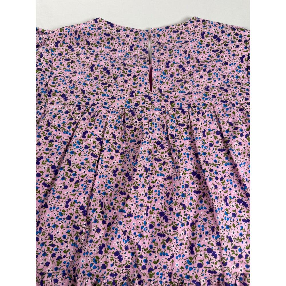 Pomander Place Quinn Dress Lilac Floral Puff Sleeve Lined XSMALL - Picture 7 of 14